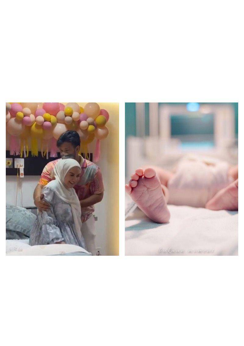 Irish Bella lahiran anak keempat. (instagram.com/ammarzoni)