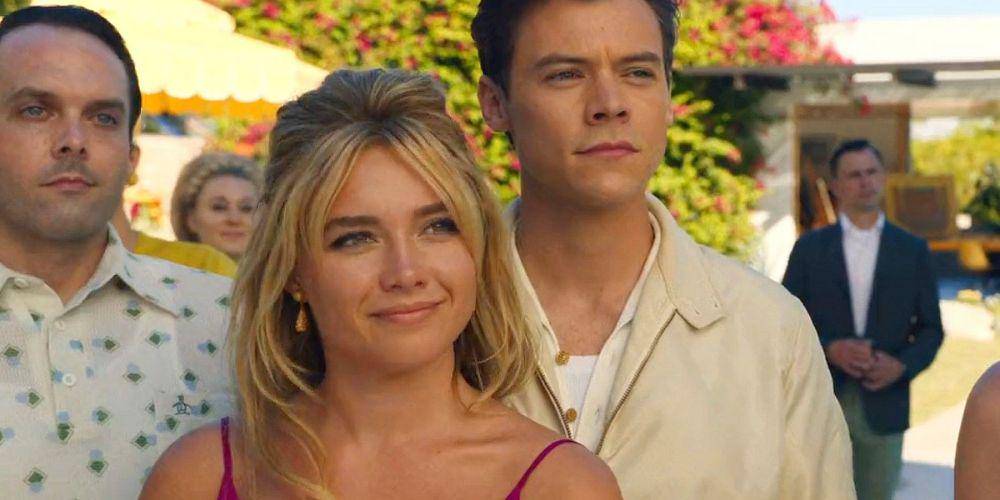 Florence Pugh dan Harry Styles dalam film Don't Worry Darling (dok. Warner Bros. Pictures/Don't Worry Darling)