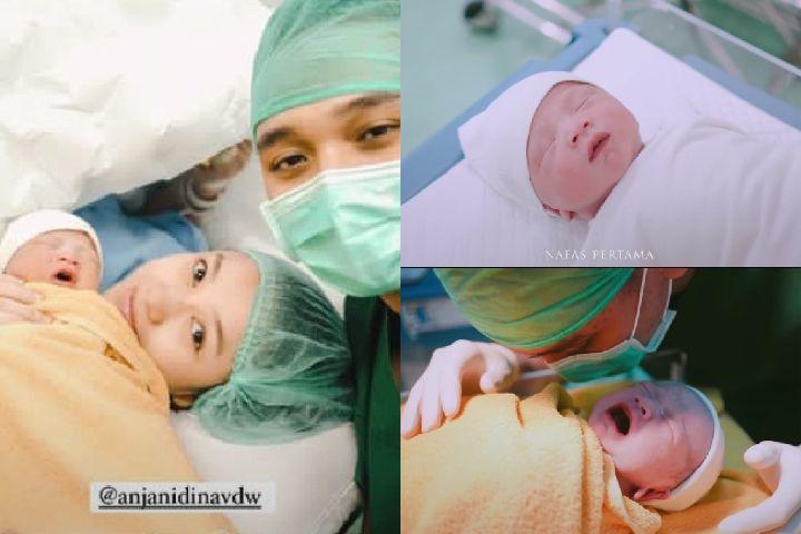10 Potret Perdana Anak Kedua Anjani Dina, Baby Atarazka Gasendra