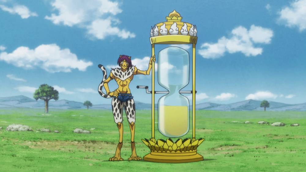 Cheetu menggunakan Tag. (dok. MADHOUSE/Hunter x Hunter)