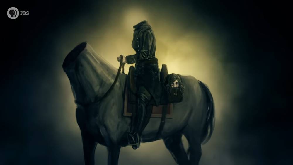 ilustrasi dullahan (youtube.com/Storied)