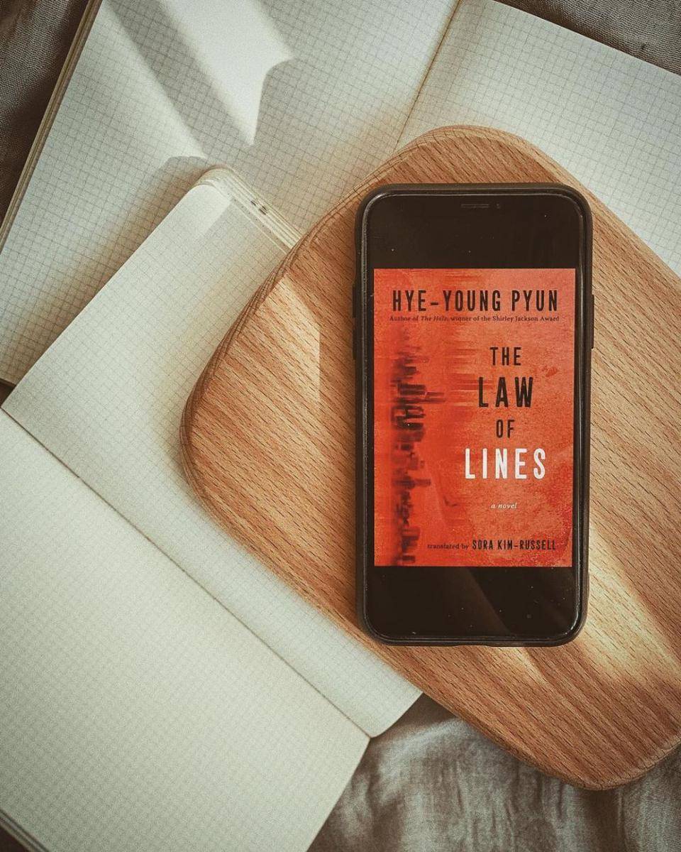 novel The Law of Lines (instagram.com/ibadlyneedaread)