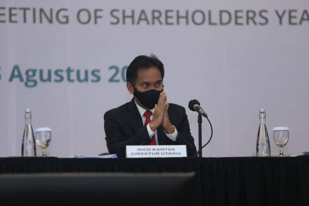 Direktur Utama PT Aneka Tambang Tbk atau Antam, Niko Kanter. (dok. Antam)