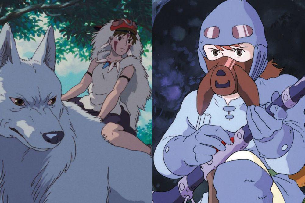 Princess Mononoke dan Nausicaä of the Valley of the Wind (dok. Studio Ghibli/Princess Mononoke | dok. Studio Ghibli/Nausicaä of the Valley of the Wind)
