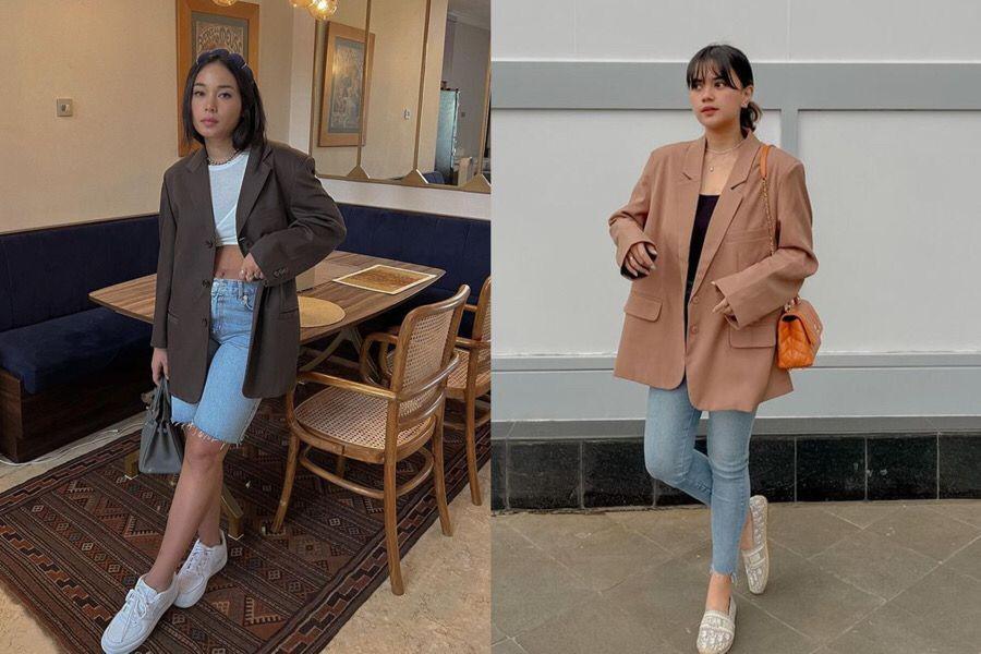 10 Adu Gaya Ayla Dimitri vs. Audi Marissa, Ibu Satu Anak yang Modis!