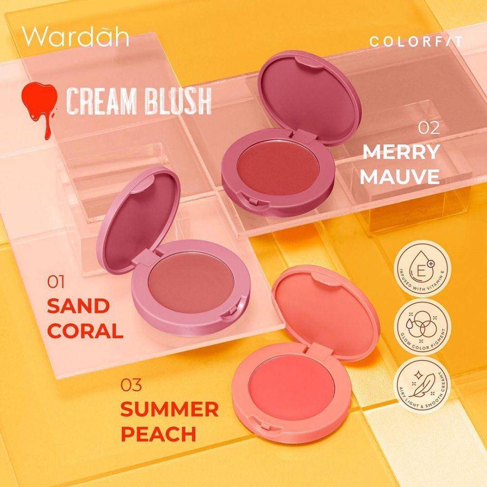 Wardah Colorfit Cream Blush (instagram.com/wardahbeauty)