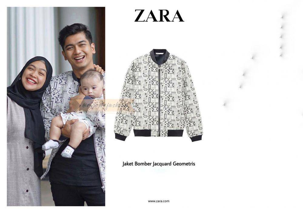 Teuku Ryan memakai jaket dari Zara (instagram.com/ricisryan.fashion)
