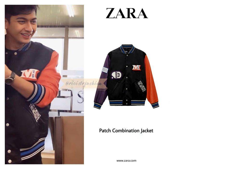 Teuku Ryan memakai jaket dari Zara (instagram.com/ricisryan.fashion)
