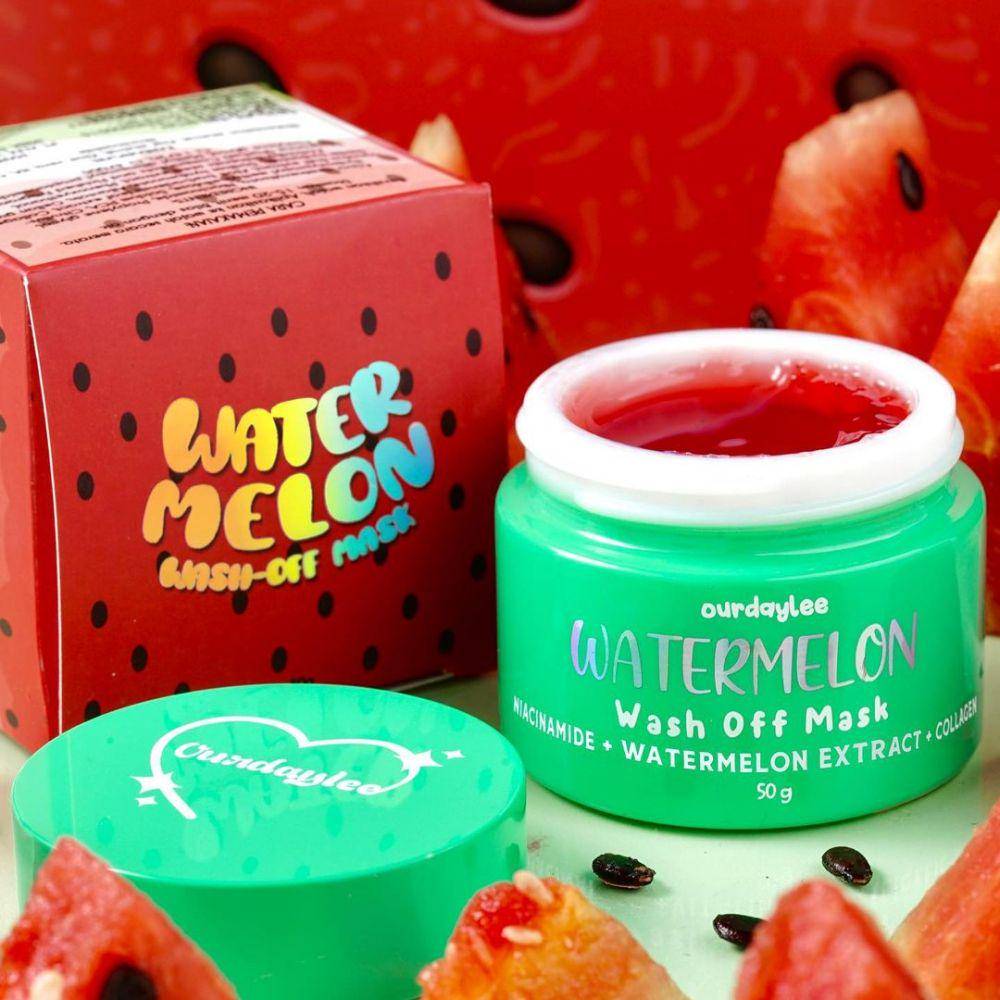 Ourdaylee Watermelon Wash Off Mask (instagram.com/ourdaylee)