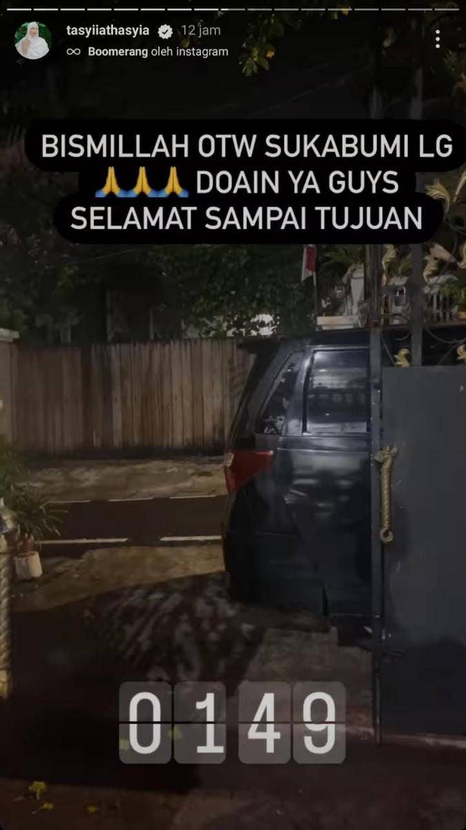 Unggahan Tasyi Athasyia (instagram.com/tasyiiathasyia)