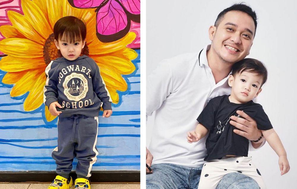 9 Potret Menawan Khaleed, Anak Fadlan Muhammad Baru Genap 2 Tahun!
