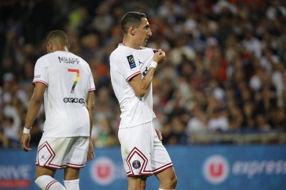 Angel Di Maria bermain bersama PSG. (instagram.com/angeldimariajm)