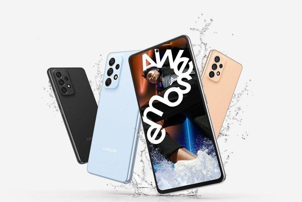 ilustrasi smartphone A53 5G (dok. Samsung)