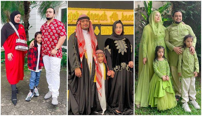 10 Potret Kompak Keluarga Tasyi Athasyia dan Syech Zaki. Berkonsep!