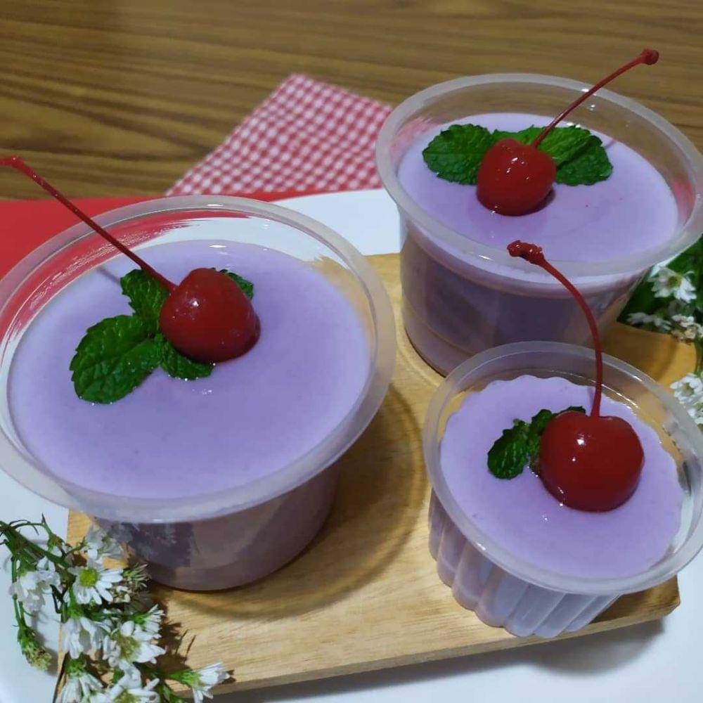 Gambar puding talas (instagram.com/akiuwcigur)