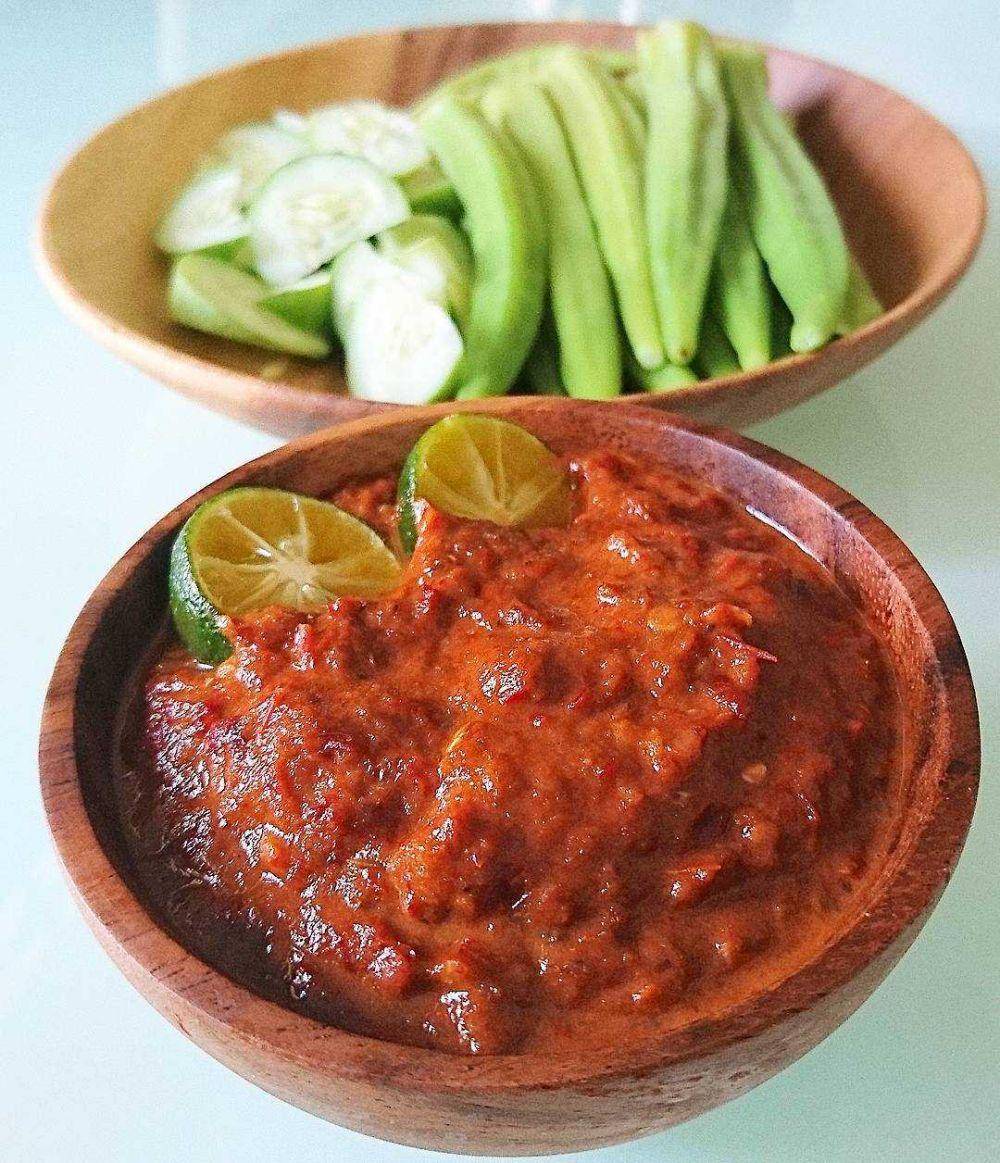 sambal terasi khas Lamongan (instagram.com/edafata)