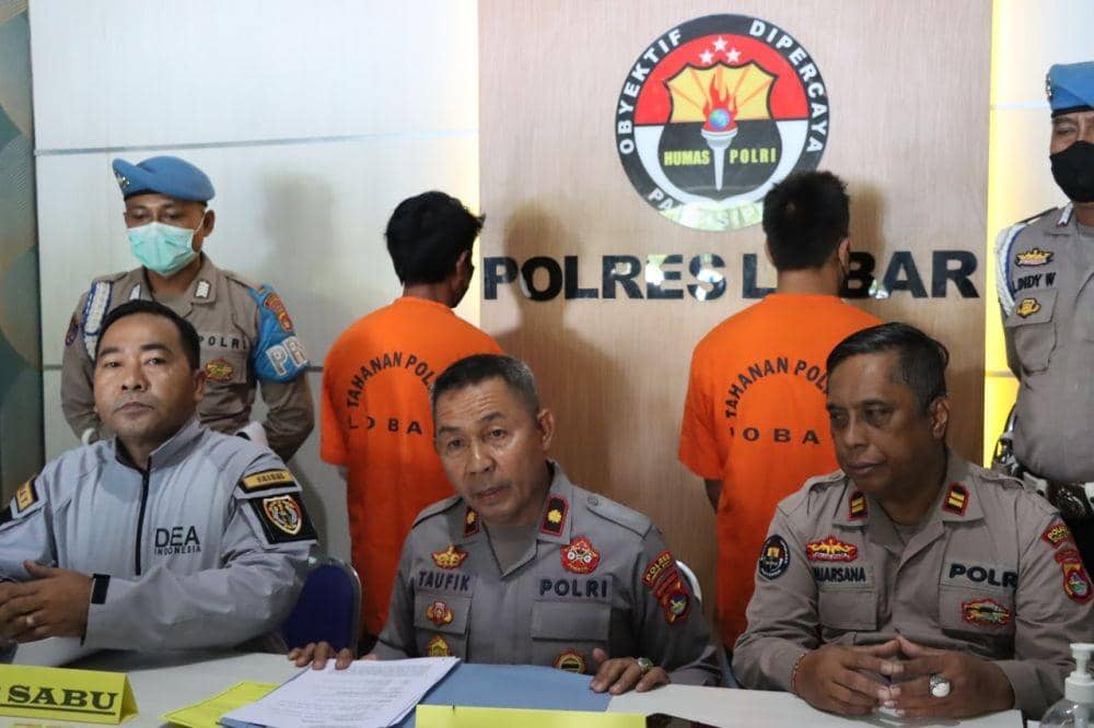 Buruh di Lombok Ditangkap Edarkan Sabu, Terancam Penjara Seumur Hidup