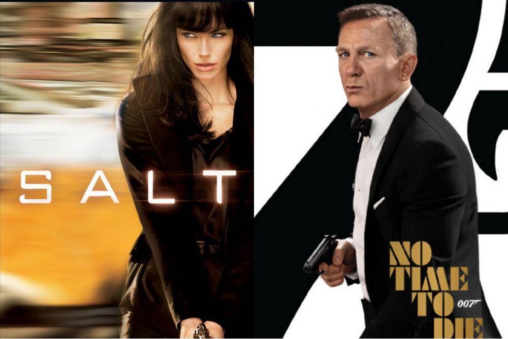 Salt (2010) dan No Time to Die (2021) (dok. Sony Pictures/Salt | dok. MGM Studios/No Time To Die)