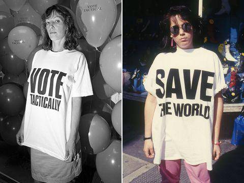 kolase ilustrasi slogan t-shirt (80sfashion.org)