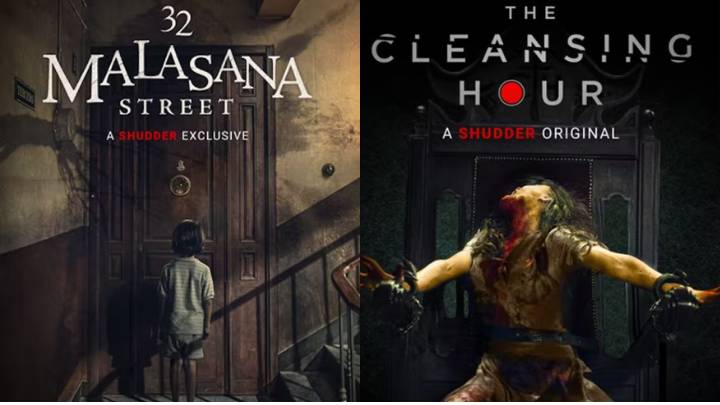 Cover film 32 Malasana Street  |  Cover film The Cleansing Hour (dok. Shudder/ 32 Malasana Street  |  dok. Shudder/ The Cleansing Hour)