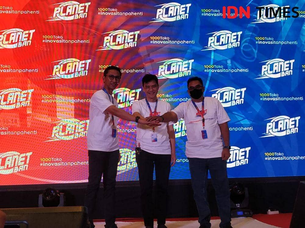 Planet Ban resmikan toko ke-1000. (IDN Times/Sandy Firdaus)