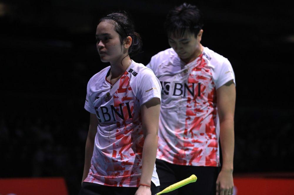 Zachariah Josiahno Sumanti/Hediana Julimarbela di Kejuaraan Dunia 2022 (dok. PP PBSI)