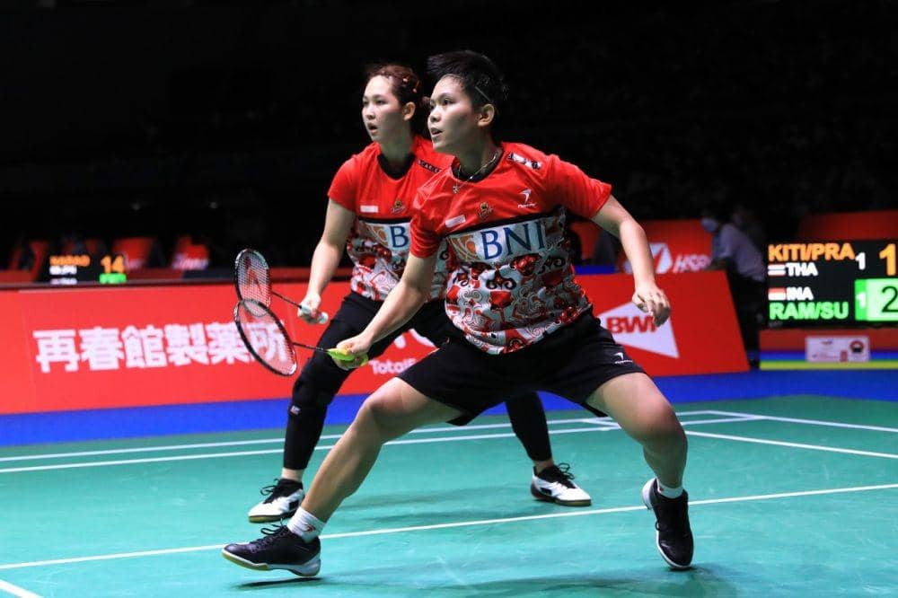 Fadia/Ribka Terhenti, Ganda Putri di Kejuaraan Dunia 2022 Habis
