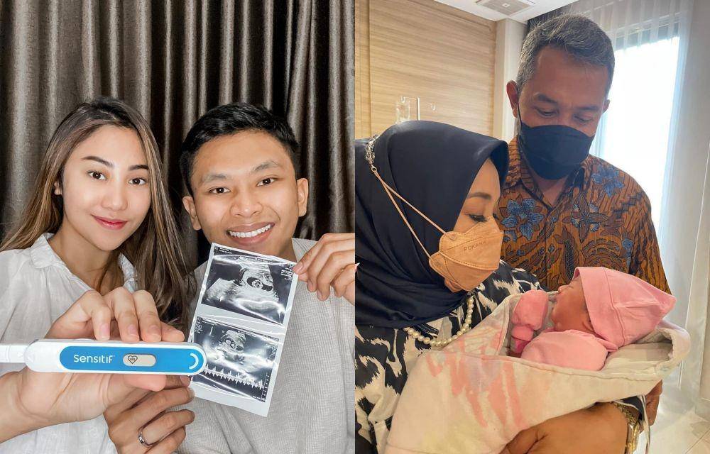Winona Willy dari hamil hingga melahirkan (Instagram.com/nonawilly16/ | Instagram.com/yorafebrina/)