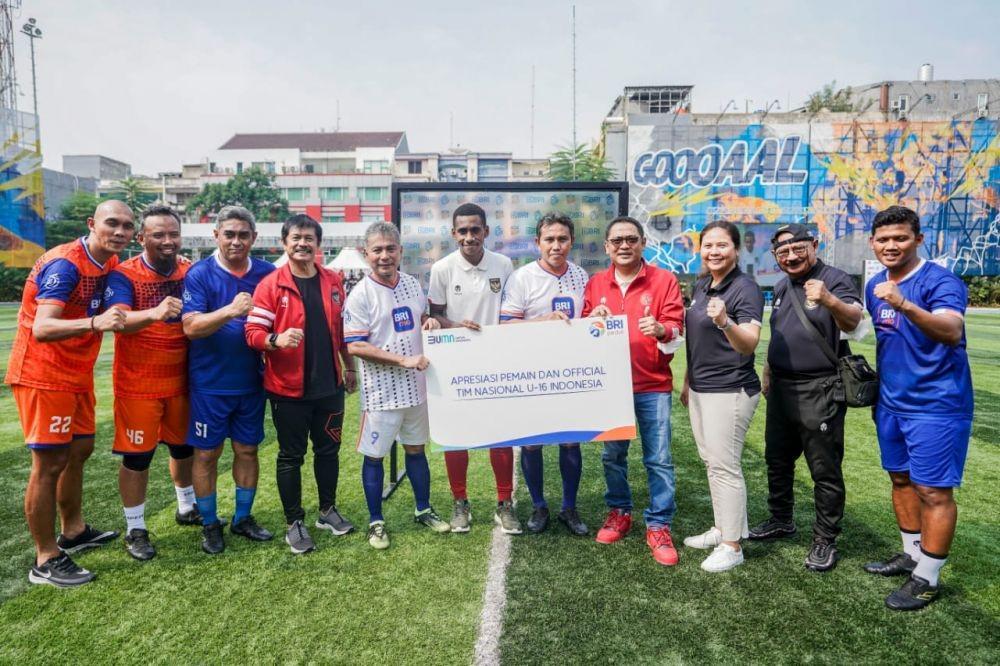 Dukung Sepak Bola Nasional, Bank BRI Berikan Apresiasi ke Timnas U-16