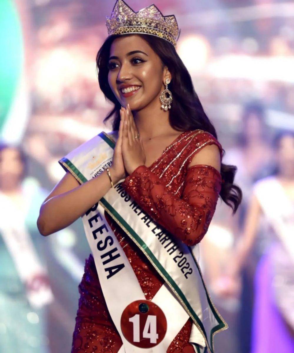 Sareesha Shrestha (instagram.com/missnepalearth)