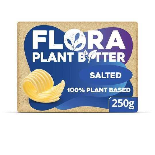 Tesco Flora Plant Butter Salted (tesco.com)