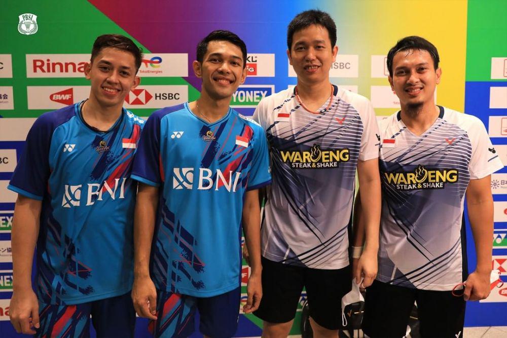 4 Wakil Putra Indonesia di QF Kejuaraan Dunia BWF 2022