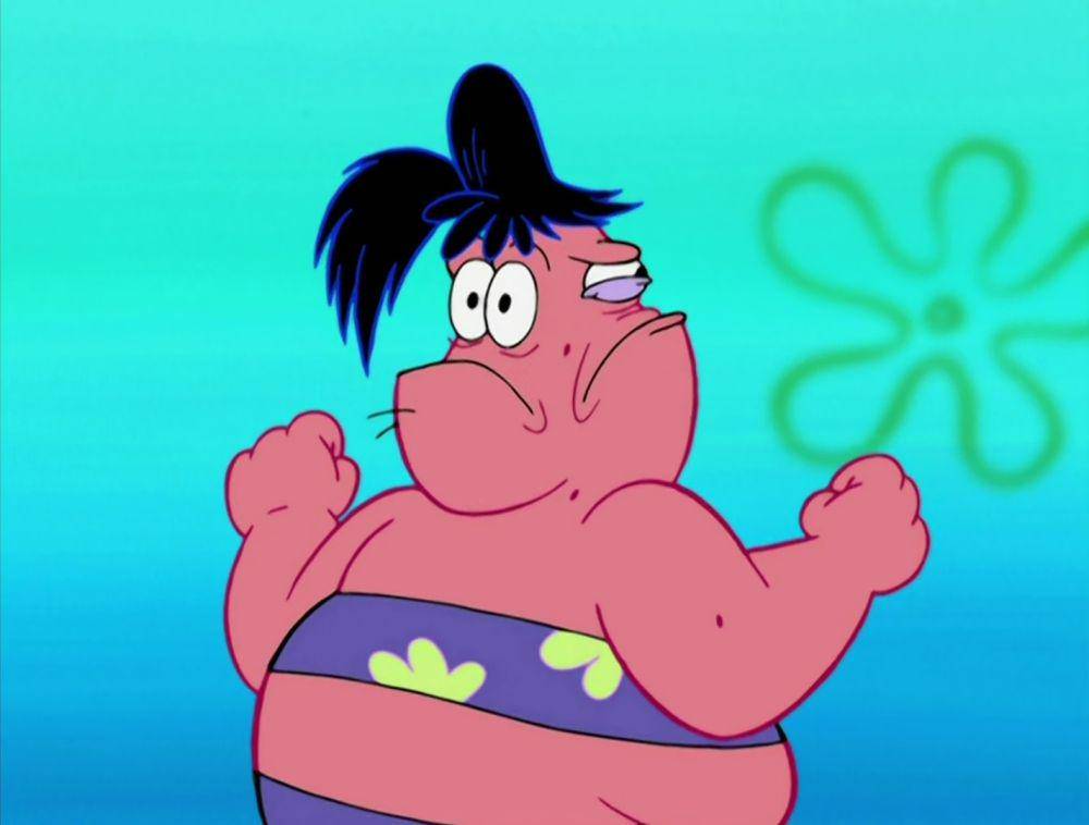 Wajah jahat Sam. (dok.Nickelodeon/SpongeBob SquarePants)