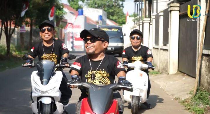 momen touring Ucok Baba dan geng motornya (youtube.com/Ucok Baba Official)