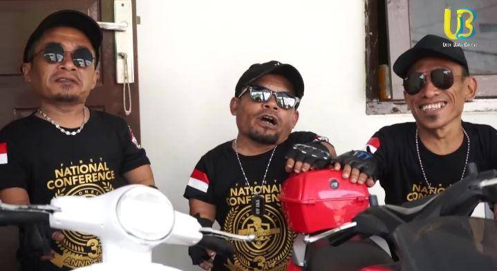 momen touring Ucok Baba dan geng motornya (youtube.com/Ucok Baba Official)