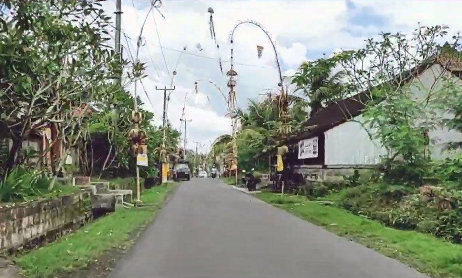 Situasi Desa Buwit, Tabanan. (YouTube.com/gus det)