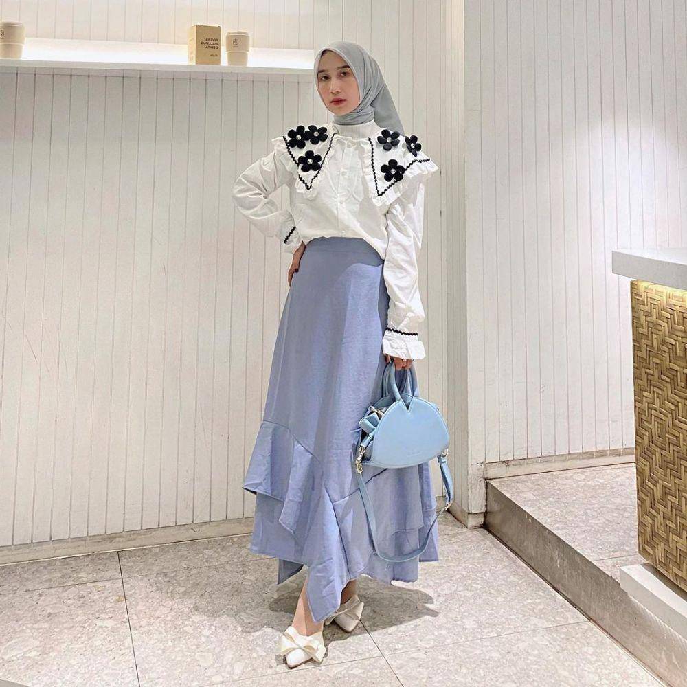 OOTD hijab datang ke wisuda teman (instagram.com/fachrisaa_)