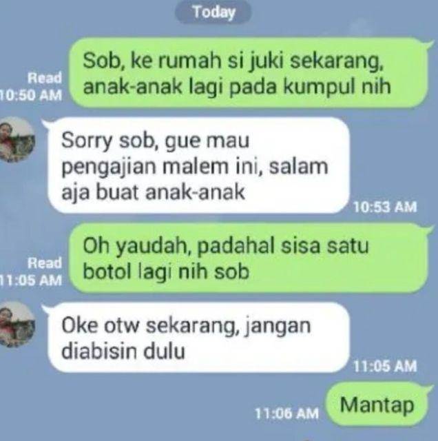 chat dengan teman lama (instagram.com/wkwklandreal)