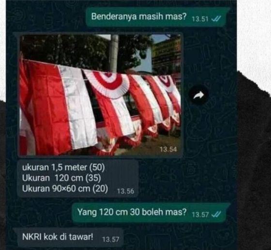 chat antara penjual da pembeli (twitter.com/txtdariwa)