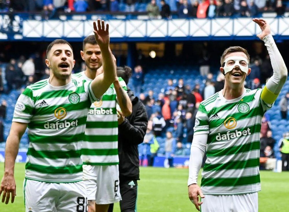 pemain Celtic menyapa penggemar (instagram.com/celticfc)