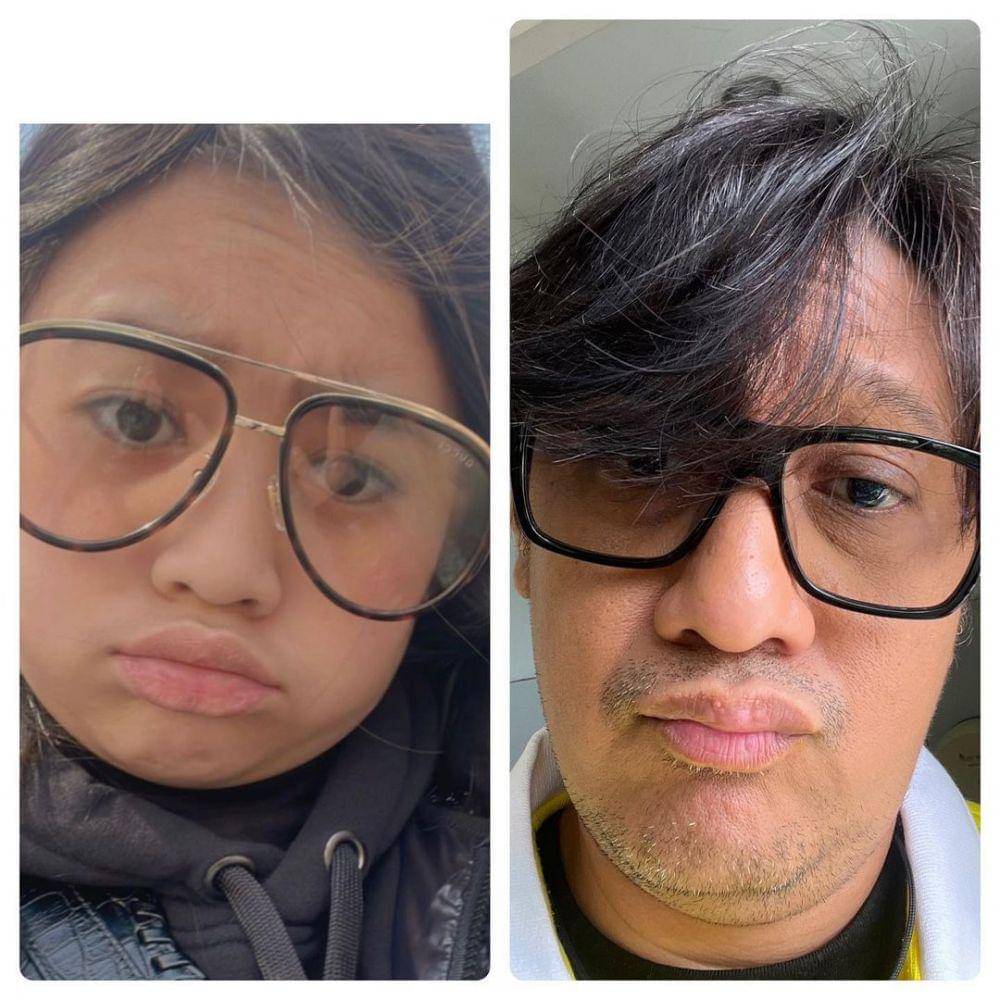 Andre Taulany dan Arlova Carissa Taulany (instagram.com/andreastaulany)