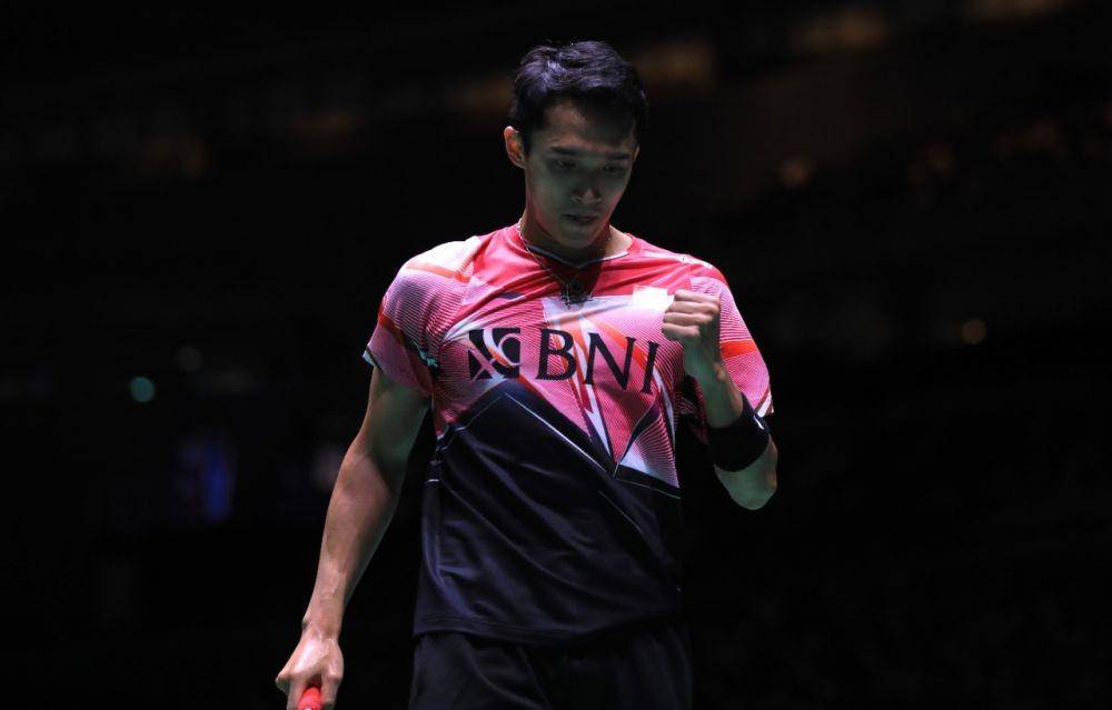 Jonatan Christie di Kejuaraan Dunia 2022 (dok. PP PBSI)