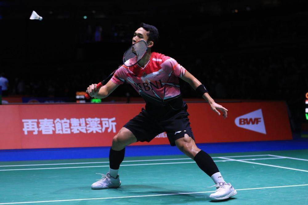 Jonatan Christie di Kejuaraan Dunia 2022 (dok. PP PBSI)