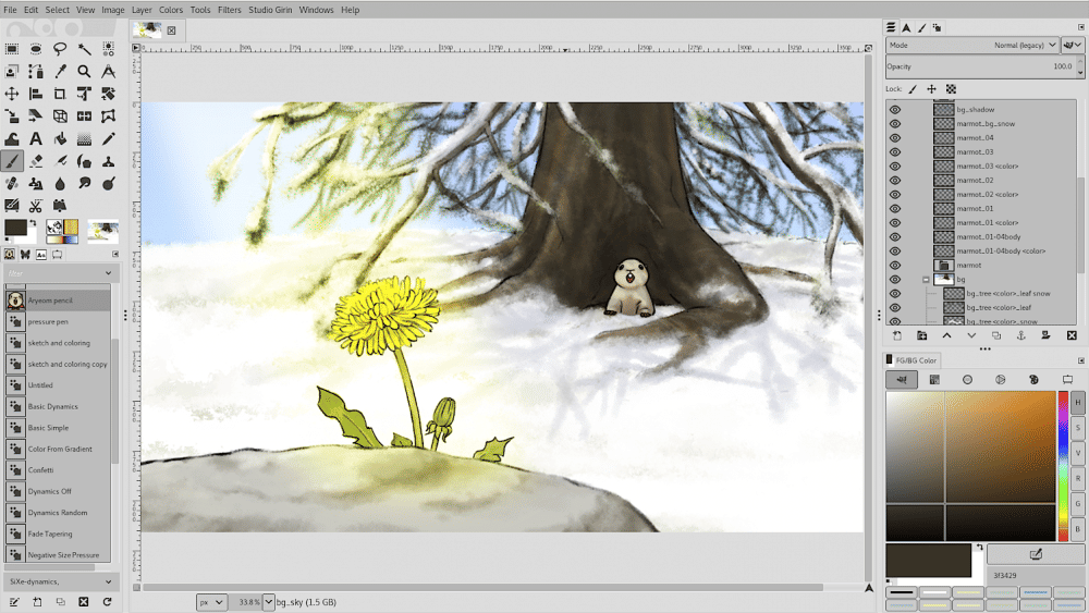 ilustrasi GIMP (dok. GIMP)