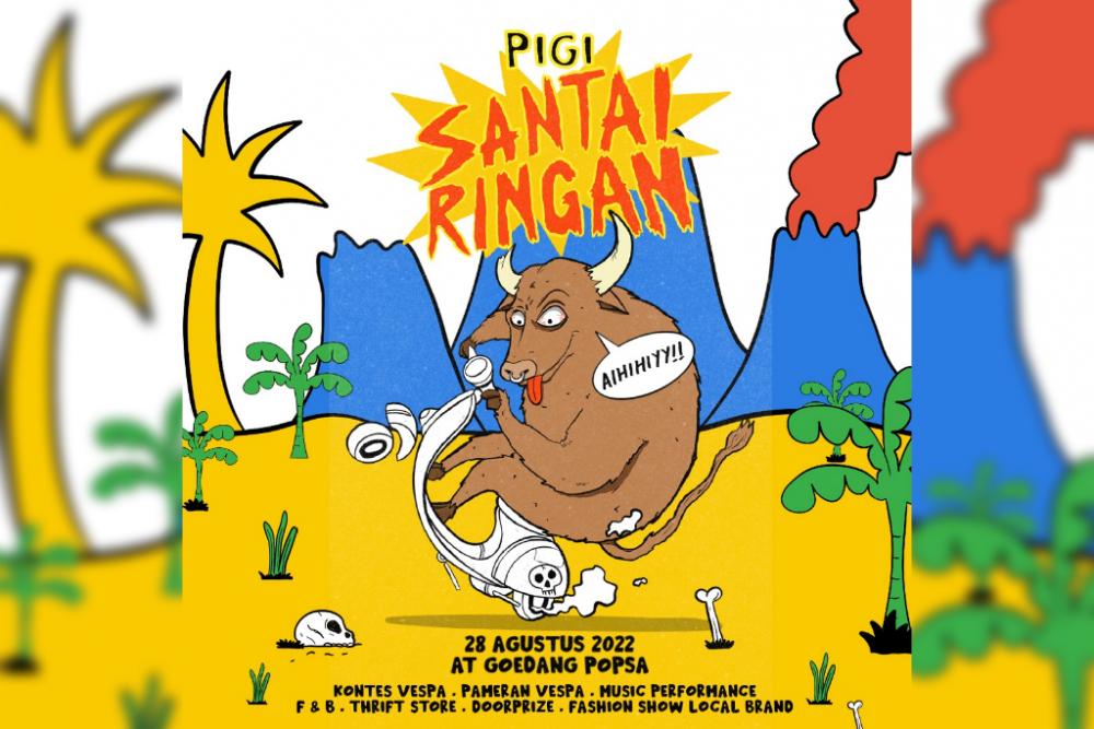 Pigi Santai Ringan, Momen Ngumpulnya Anak Vespa Makassar