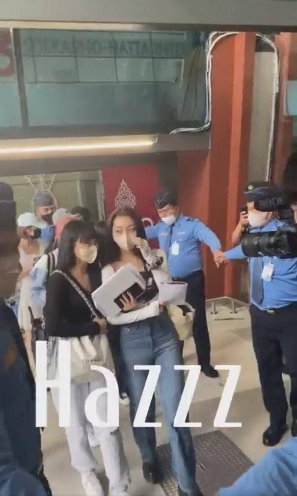 Kedatangan Secret Number di Jakarta (Hazzell95 via Twitter.com/quatro89/)