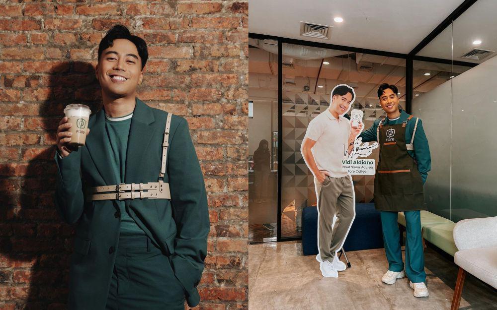 9 Potret Vidi Aldiano yang Kini Gabung dengan Brand Kopi Lokal
