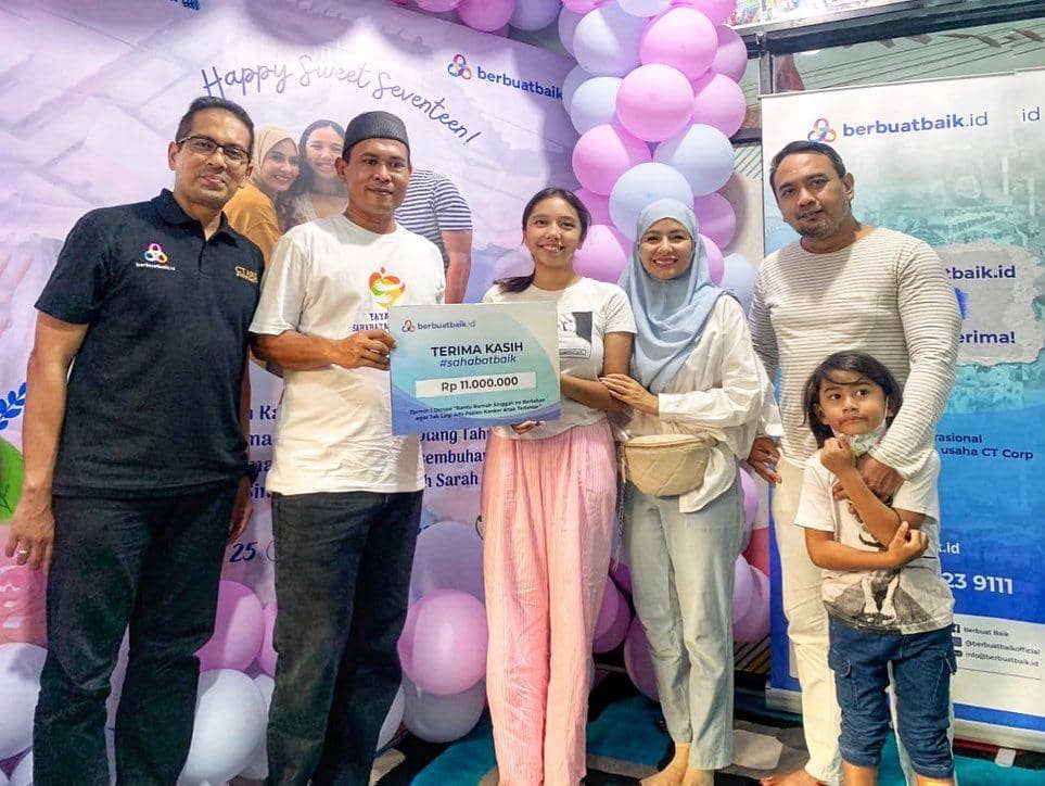 10 Momen Ulang Tahun Anak Meisya dan Bebi Romeo, Lakukan Donasi!