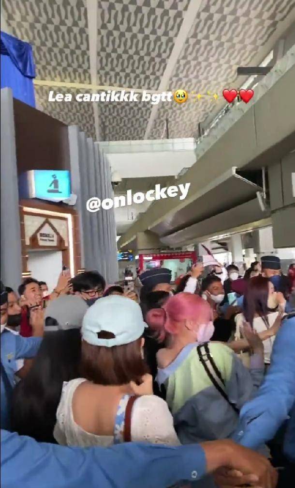 Kedatangan Secret Number di Jakarta (Onlockey via Twitter.com/OnLockey/)