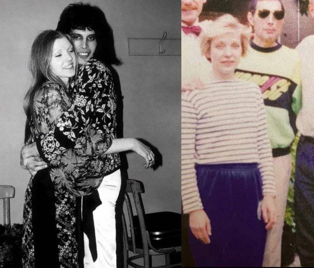 potret Freddie Mercury dan Mary Austin (reddit.com/user/klsi832)